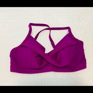 Athleta Twist Top Bikini 36 D/DD